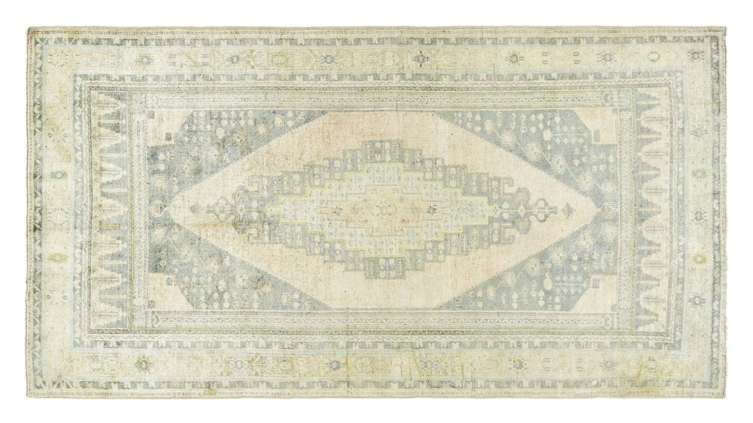 5x9 Soft Old & Vintage Turkish Area Rug