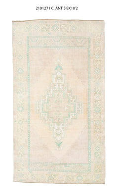 5x9 Turkish Carpet Area Rug