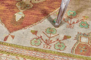6x10 Old & Vintage Turkish Area Rug