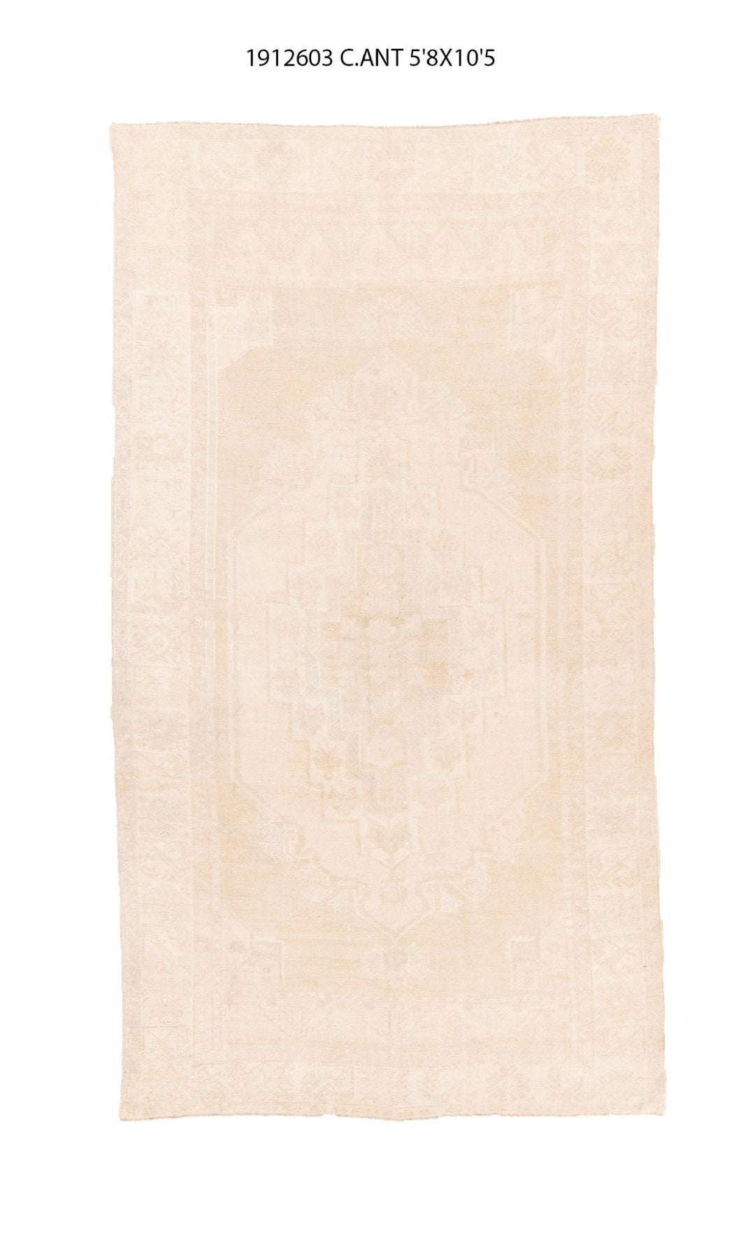 6x10 Old & Vintage Turkish Area Rug