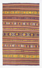 6x10 Red Vintage Turkish Area Rug