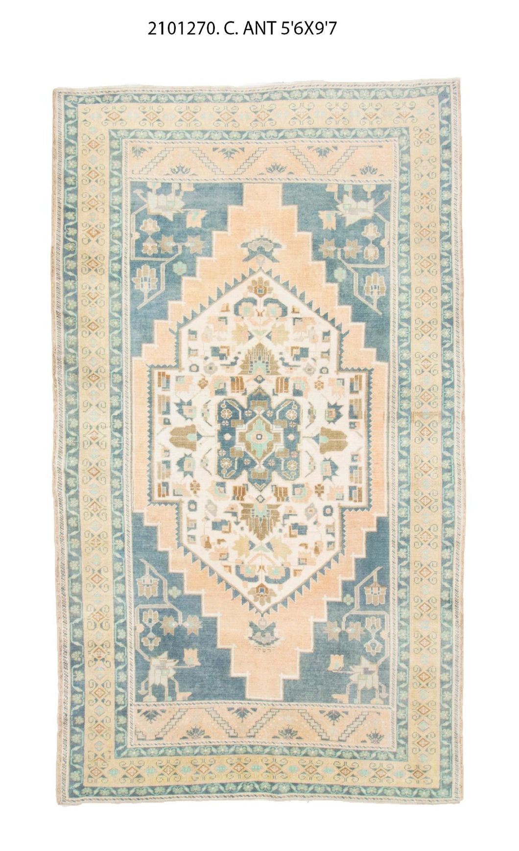 6x10 Turkish Carpet Area Rug