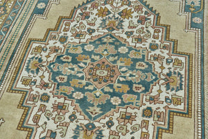 6x11 Colorful Old & Vintage Turkish Area Rug
