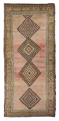 6x13 Colorful Vintage Turkish Area Rug