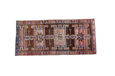 6x13 Colorful Vintage Turkish Runner Rug