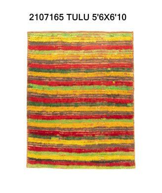 6x7 Old & Vintage Turkish Area Rug