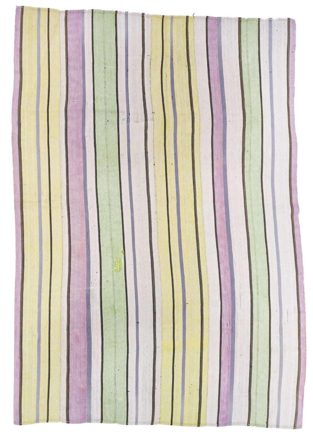 6x8 Colorful Vintage Turkish Area Rug