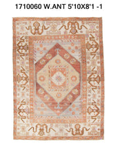 6x8 Old & Vintage Turkish Area Rug