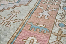6x9 Colorful Old & Vintage Turkish Area Rug