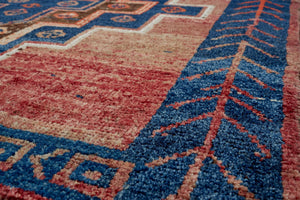 6x9 Colorful Old & Vintage Turkish Area Rug