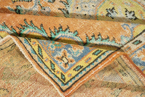 6x9 Colorful Old & Vintage Turkish Area Rug