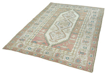 6x9 Colorful Old & Vintage Turkish Area Rug