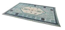 6x9 Modern Oushak Area Rug