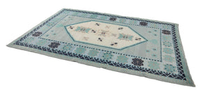 6x9 Modern Oushak Area Rug