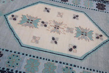 6x9 Modern Oushak Area Rug