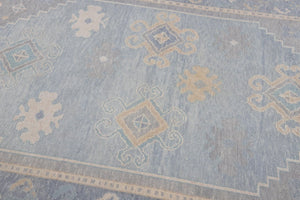 6x9 Modern Oushak Area Rug
