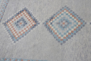 6x9 Modern Oushak Area Rug
