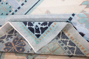 6x9 Modern Oushak Area Rug