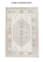 6x9 Modern Oushak Area Rug