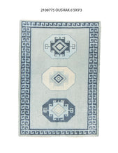 6x9 Modern Oushak Area Rug