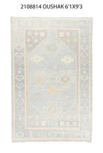 6x9 Modern Oushak Area Rug