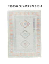 6x9 Modern Oushak Area Rug