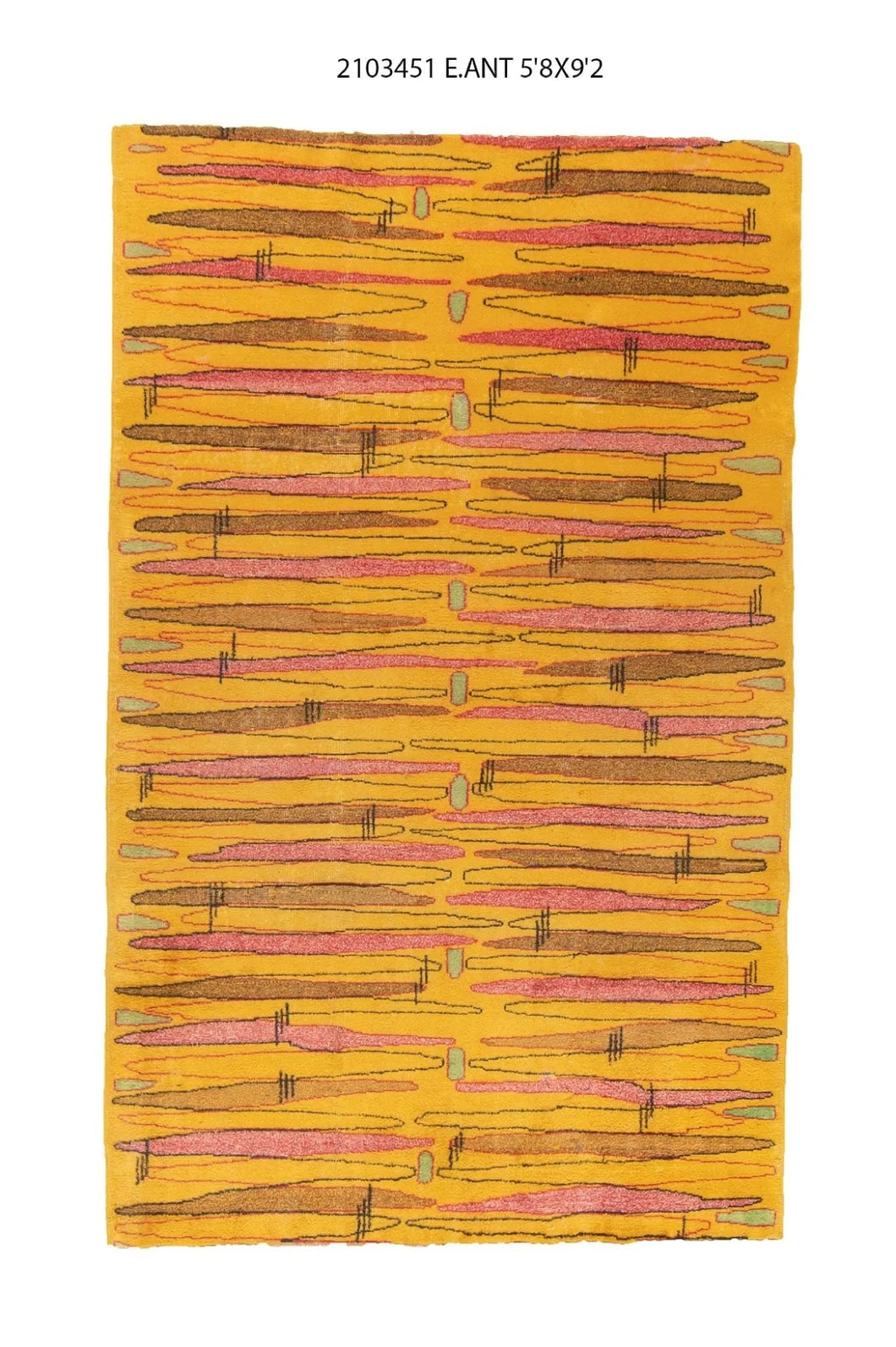 6x9 Old & Vintage Turkish Area Rug