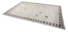 7x10 Modern Oushak Area Rug