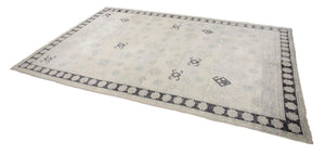 7x10 Modern Oushak Area Rug