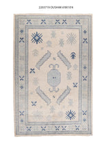 7x10 Modern Oushak Area Rug