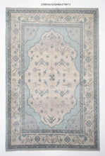 7x10 Modern Oushak Area Rug