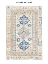 7x10 Old & Vintage Turkish Area Rug