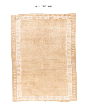 7x10 Old & Vintage Turkish Area Rug