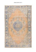 7x10 Old & Vintage Turkish Area Rug