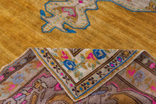 7x11 Colorful Vintage Turkish Area Rug