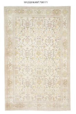 7x11 Old & Vintage Tukish Area Rug
