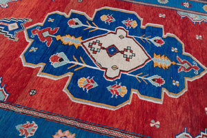7x11 Old & Vintage Turkish Area Runner Rug