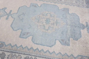 7x9 Modern Oushak Area Rug