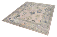 7x9 Soft Modern Oushak Area Rug