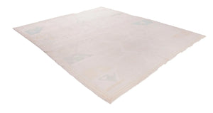 8x10 Colorful Modern Oushak Area Rug