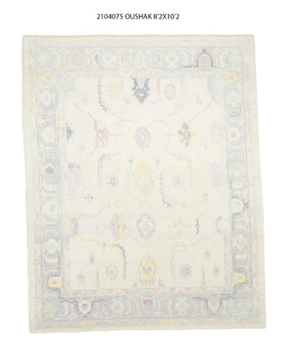8x10 Modern Oushak Area Rug