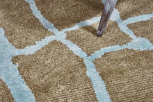 8x11 Brown Modern Turkish Area Rug