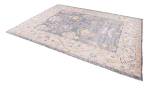 8x11 Modern Oushak Area Rug