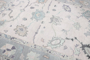8x11 Modern Oushak Area Rug