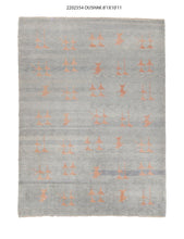 8x11 Modern Oushak Area Rug