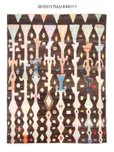 8x11 Modern Tulu Area Rug