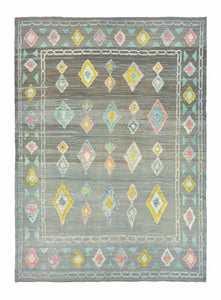 8x11 Modern Turkish Area Rug