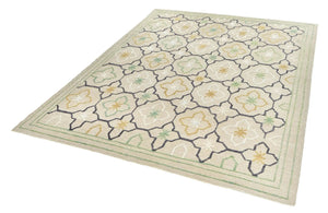 8x12 Colorful Modern Turkish Area Rug