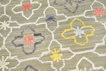 8x12 Colorful Modern Turkish Area Rug