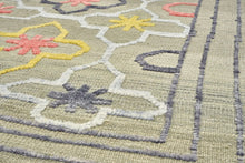 8x12 Colorful Modern Turkish Area Rug